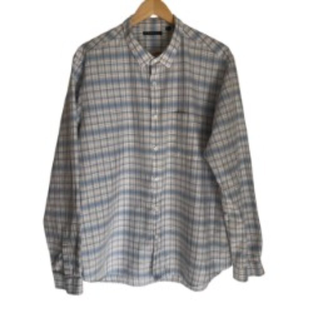 Theory Roderyk Malabar Button Up Shirt XXLarge